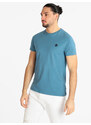 Timberland T-shirt Manica Corta Da Uomo Con Logo Blu Taglia 3xl