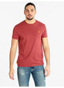 Timberland T-shirt Manica Corta Da Uomo Con Logo Rosso Taglia Xxl