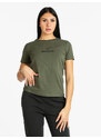 Givova T-shirt Donna Girocollo a Manica Corta Verde Taglia L