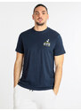 Navigare T-shirt Uomo In Cotone Manica Corta Blu Taglia L