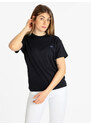 Napapijri S Nina T-shirt Donna Manica Corta Con Logo Blu Taglia M