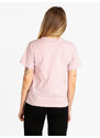 Napapijri S Nina T-shirt Donna Manica Corta Con Logo Rosa Taglia M