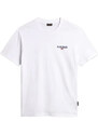 Napapijri S Ice Ss 2 T-shirt Uomo In Cotone Girocollo Manica Corta Bianco Taglia Xxl