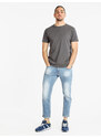 Baci & Abbracci T-shirt Uomo Manica Corta In Cotone Grigio Taglia Xl