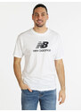 New Balance Mt31541wt T-shirt Manica Corta Uomo Con Scritta Bianco Taglia L