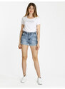 3 Desy Shorts In Jeans a Vita Alta Donna Taglia L