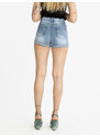 3 Desy Shorts In Jeans a Vita Alta Donna Taglia Xl