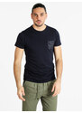 Coveri Collection T-shirt Manica Corta Uomo Con Taschino Blu Taglia Xl