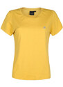 U.S. Grand Polo T-shirt Manica Corta Donna Monocolore Giallo Taglia Xl
