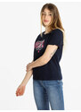U.S. Grand Polo T-shirt Manica Corta Donna Con Stampa Blu Taglia Xl