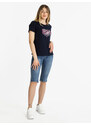 U.S. Grand Polo T-shirt Manica Corta Donna Con Stampa Blu Taglia Xl