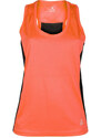 Athl Dpt Canotta Sportiva Donna Bicolor T-shirt Arancione Taglia L