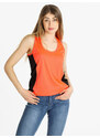 Athl Dpt Canotta Sportiva Donna Bicolor T-shirt Arancione Taglia L