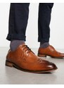 Office - Scarpe derby color cuoio con 4 occhielli-Brown