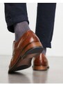 Office - Scarpe derby color cuoio con 4 occhielli-Brown