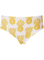 La DoubleJ Swimwear gend - Boy Brief Pineapple Sunflower White L 80% Poliammide 20% Elastane