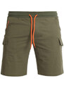 U.S. Grand Polo Bermuda Sportivi Da Uomo Con Coulisse Pantaloni e Shorts Verde Taglia 3xl