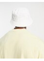 ASOS DESIGN - Cappello da pescatore bianco con limoni ricamati