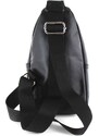 CHIAROSCURO Borsa uomo in vera pelle mod. RILEY, colore NERO, Made in Italy.