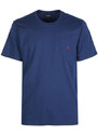 Navigare T-shirt Uomo Manica Corta Con Taschino Blu Taglia Xxl