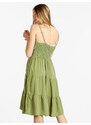 Solada Vestitino Leggero Donna In Cotone Vestiti Verde Taglia X/2xl