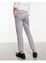 Selected Homme - Pantaloni slim eleganti grigi-Grigio