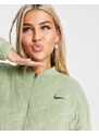 Nike Levi's - Terry - Giacca trapuntata verde olio