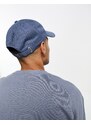 Abercrombie & Fitch - Cappello con visiera blu con stampa "Montauk"