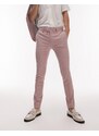 Topman - Pantaloni da abito da cerimonia super skinny rosa