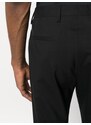 Briglia Pantalone Tiberio nero con risvolto