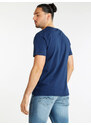 Navigare T-shirt Uomo Manica Corta Con Taschino Blu Taglia Xxl