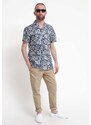 Tommy Hilfiger Tjm Clsc Tommy Aop Ss Shirt - Multicolor Camicie Uomo PE23 promo