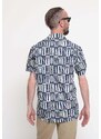 Tommy Hilfiger Tjm Clsc Tommy Aop Ss Shirt - Multicolor Camicie Uomo PE23 promo