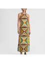 La DoubleJ Dresses gend - Racer Dress (Placed) Rainbow L 96% Viscosa 4% Elastane