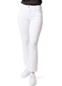 Pantaloni bianchi a zampa d'elefante da donna Swish Jeans