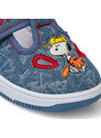 Pantofole blu jeans da bambino con logo Snoopy