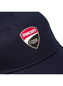 Cappellino blu navy con badge gommato Ducati Corse