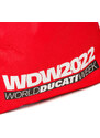 Sacca da palestra rossa con logo World Ducati Week 2022