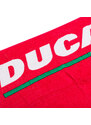 Telo mare rosso in spugna con maxi-logo Ducati Corse