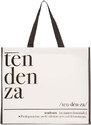 PittaRosso Shopper piccola in TNT con stampa "Tendenza"