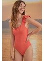 women'secret costume da bagno intero PERFECT FIT SUMMER colore rosso 5525830