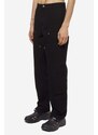 Carhartt WIP Pantalone DOUBLE KNEE in cotone nero