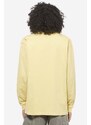 Carhartt WIP T-shirts a Manica Lunga CHASE in cotone giallo