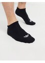 adidas Originals - Confezione da 3 paia di calzini per sneakers neri-Nero