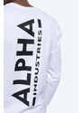 Alpha Industries top a maniche lunghe in cotone