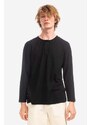 CLOTTEE camicia a maniche lunghe Frog Knot Henley uomo