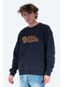 Fjallraven felpa in cotone Logo Sweater uomo F84144