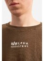 Alpha Industries felpa in cotone uomo