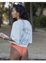 Roxy featuring Kelia Moniz - Slip bikini cheeky color corallo sgambati-Arancione