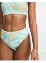 ROXY - Pop Up - Slip bikini con stampa tropicale-Multicolore